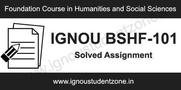 bshf 101 assignment 2020 21 answers