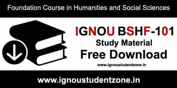 Ignou study material for history free download