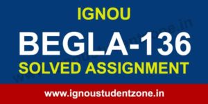 ignou student zone assignment